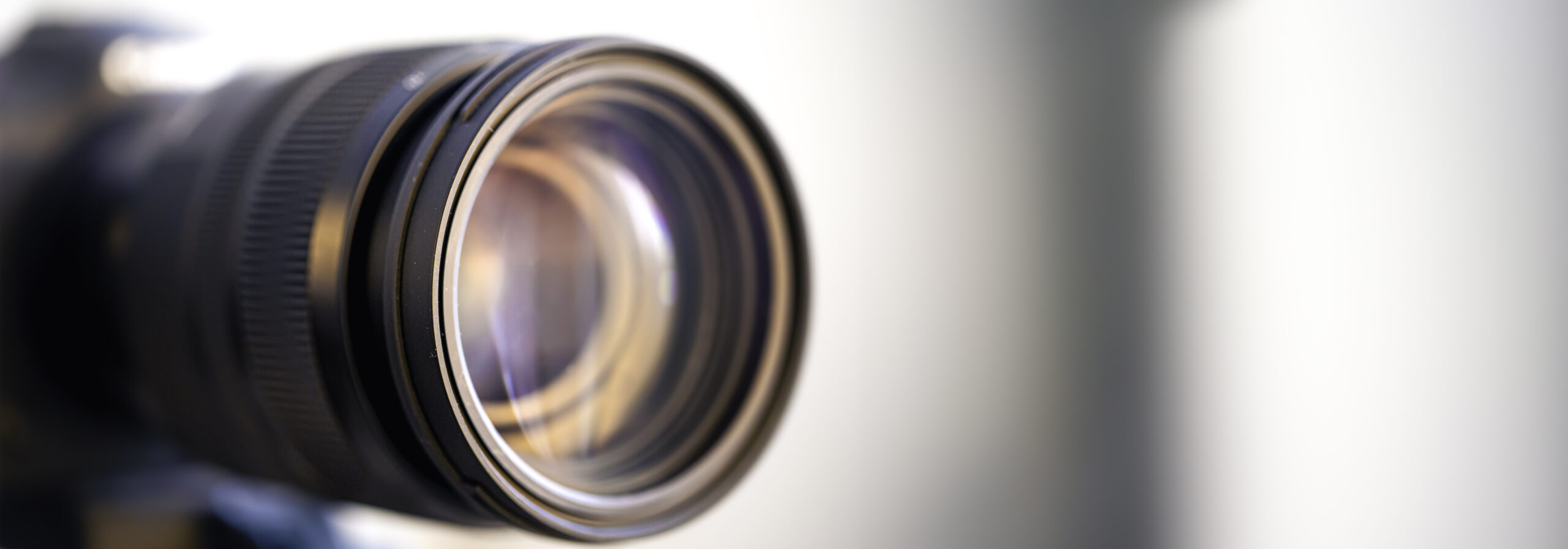 Close-up of a camera lens